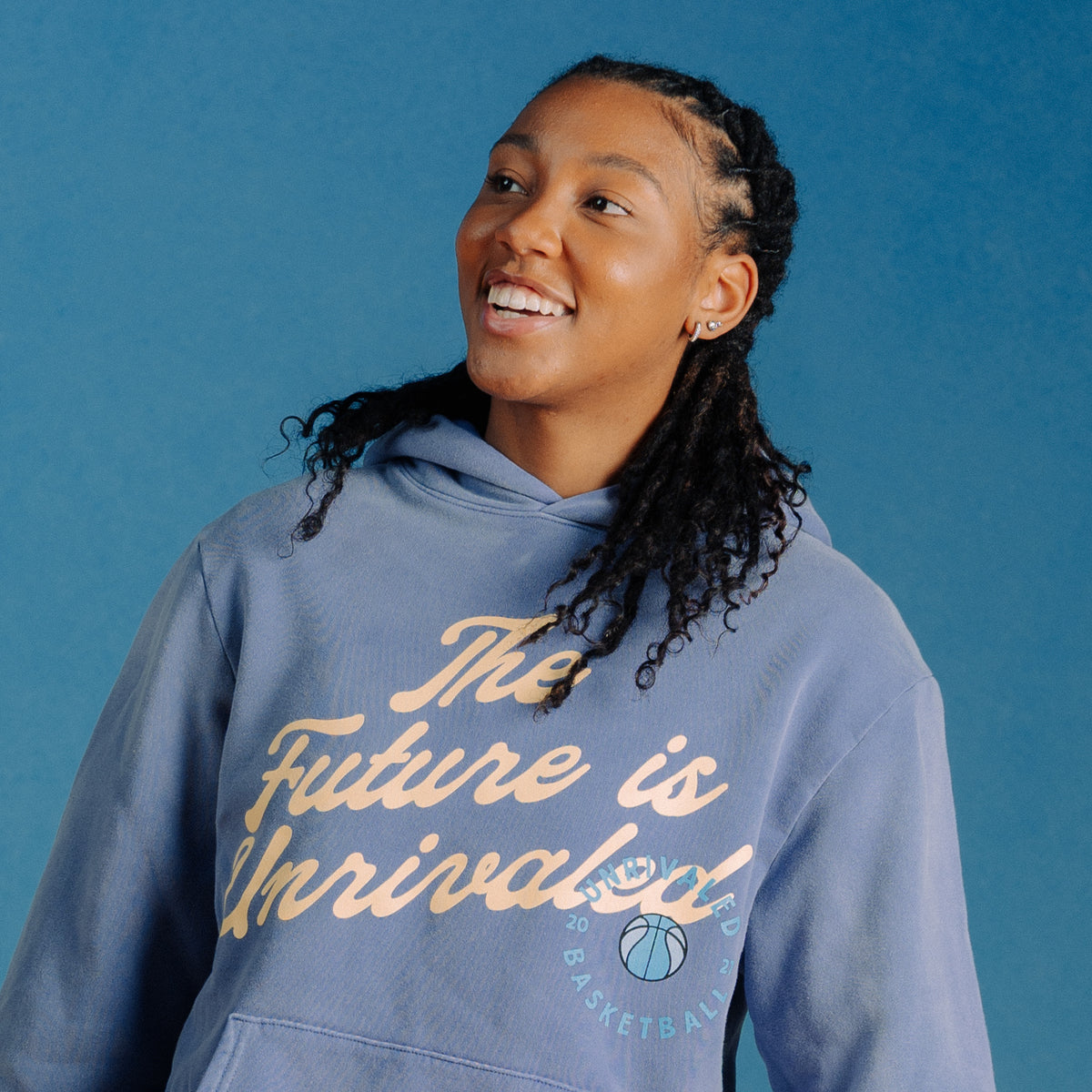 Future is Unrivaled - Hoodie - Washed Indigo