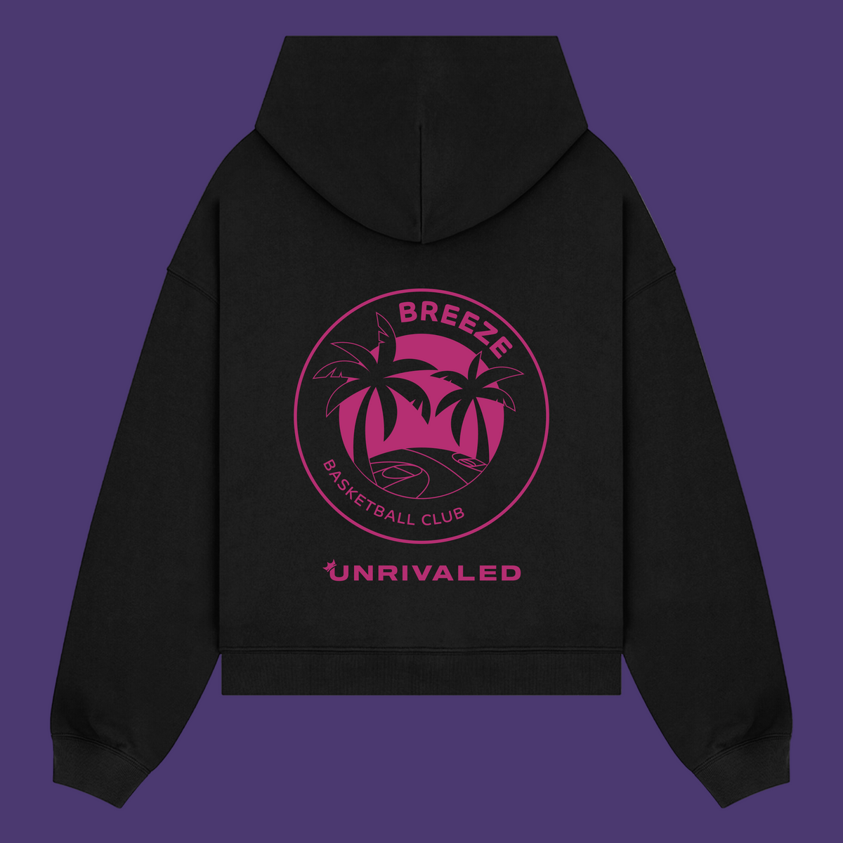 Breeze Basketball Club Logo Hoodie - Black
