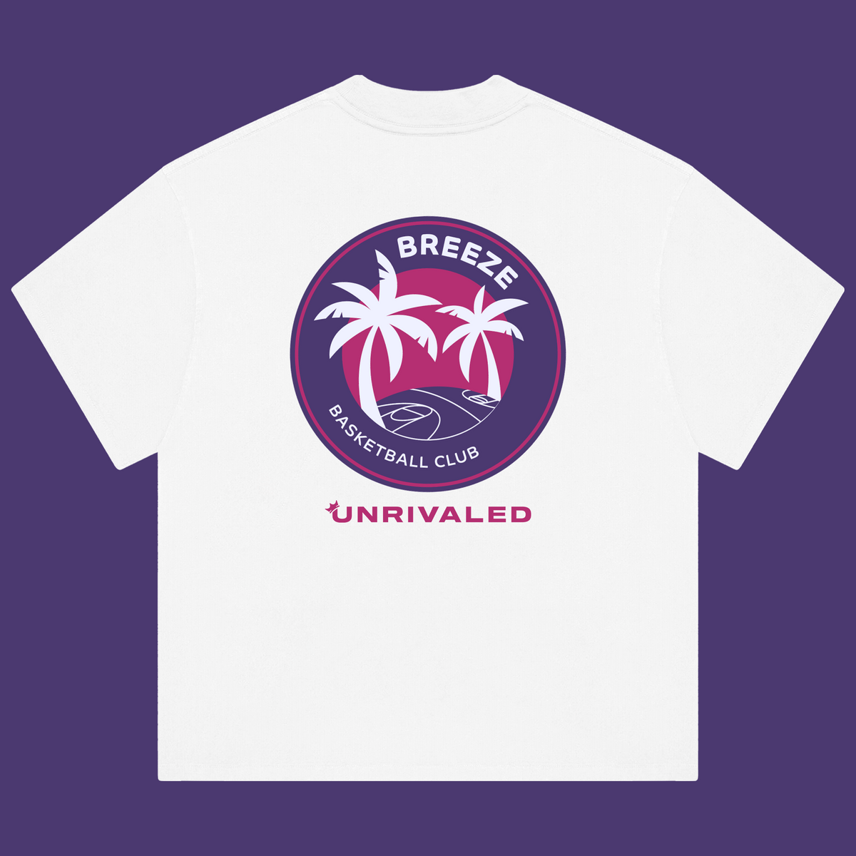 Breeze Basketball Club T-Shirt - White