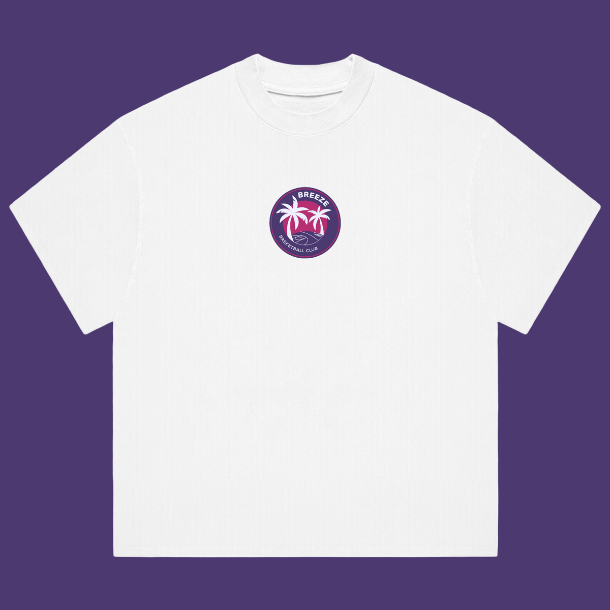 Breeze Basketball Club T-Shirt - White