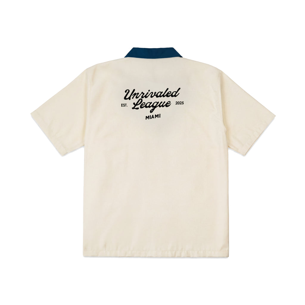 Future is Unrivaled - Bowling Shirt - White