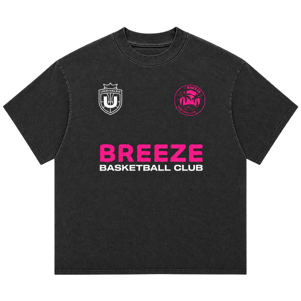 Breeze Basketball Club T-Shirt - Vintage Black