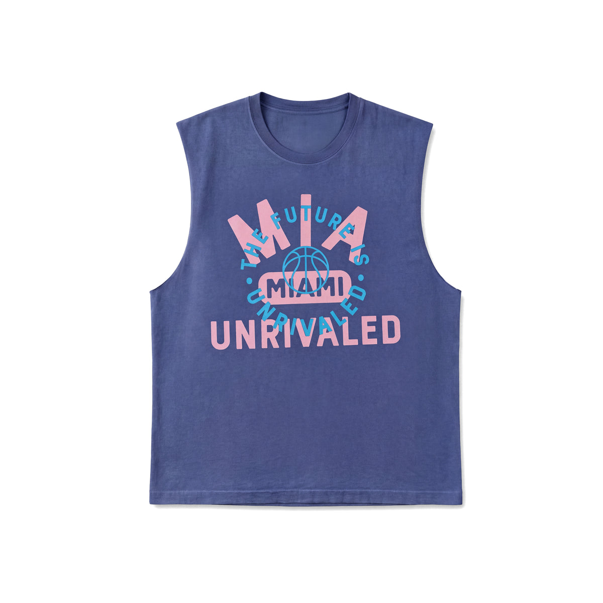 Future is Unrivaled - Tank Top - Washed Indigo