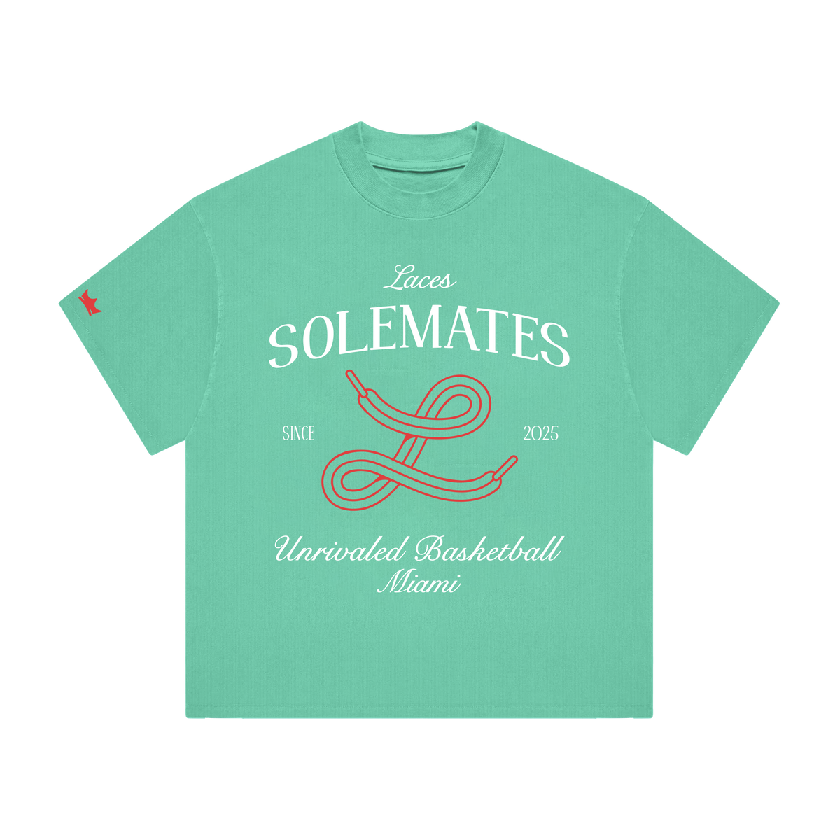 Laces Basketball Club T-Shirt - Solemates Green