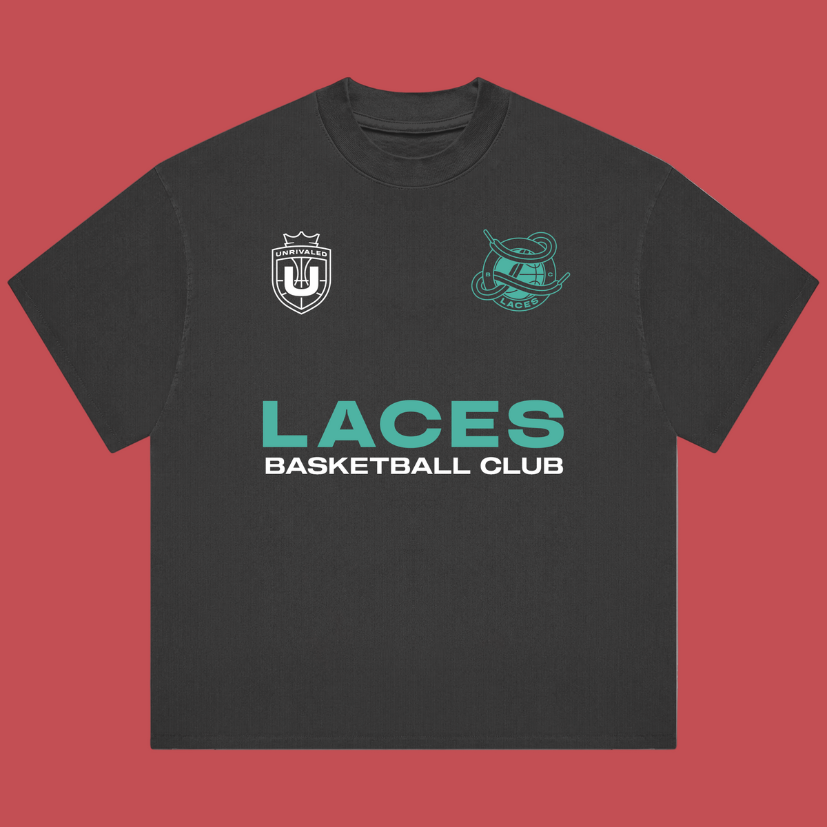 Laces Basketball Club T-Shirt - Vintage Black
