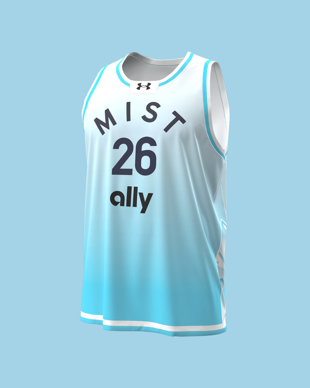 Mist Basketball Club Under Armour Away Jersey