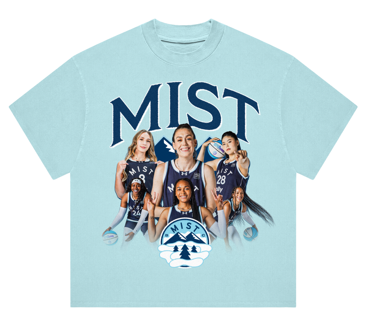 Mist Basketball Club Player T-Shirt