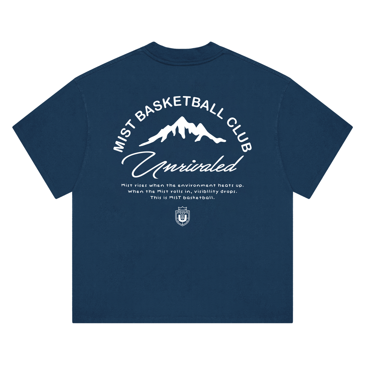 Mist Basketball Club T-Shirt - Misties Navy