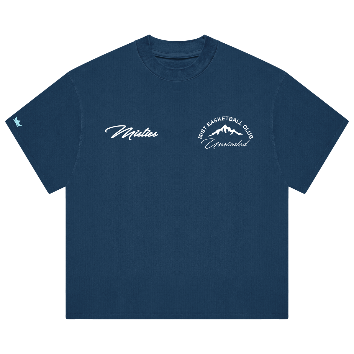 Mist Basketball Club T-Shirt - Misties Navy
