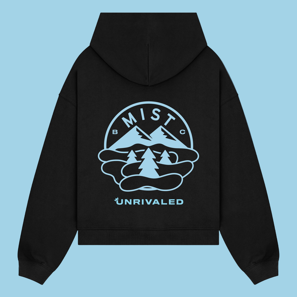 Mist Basketball Club Logo Hoodie - Black