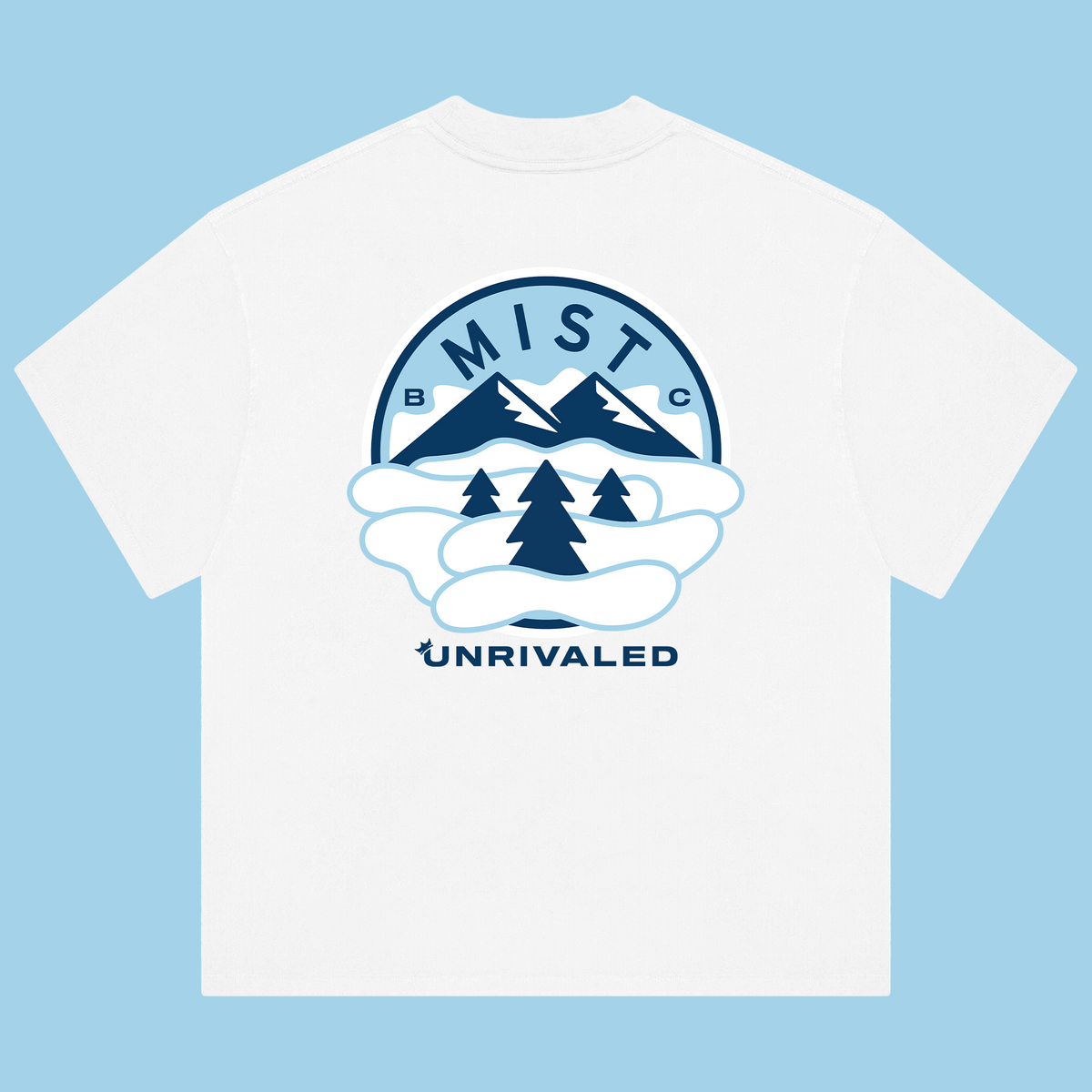 Mist Basketball Club T-Shirt - White