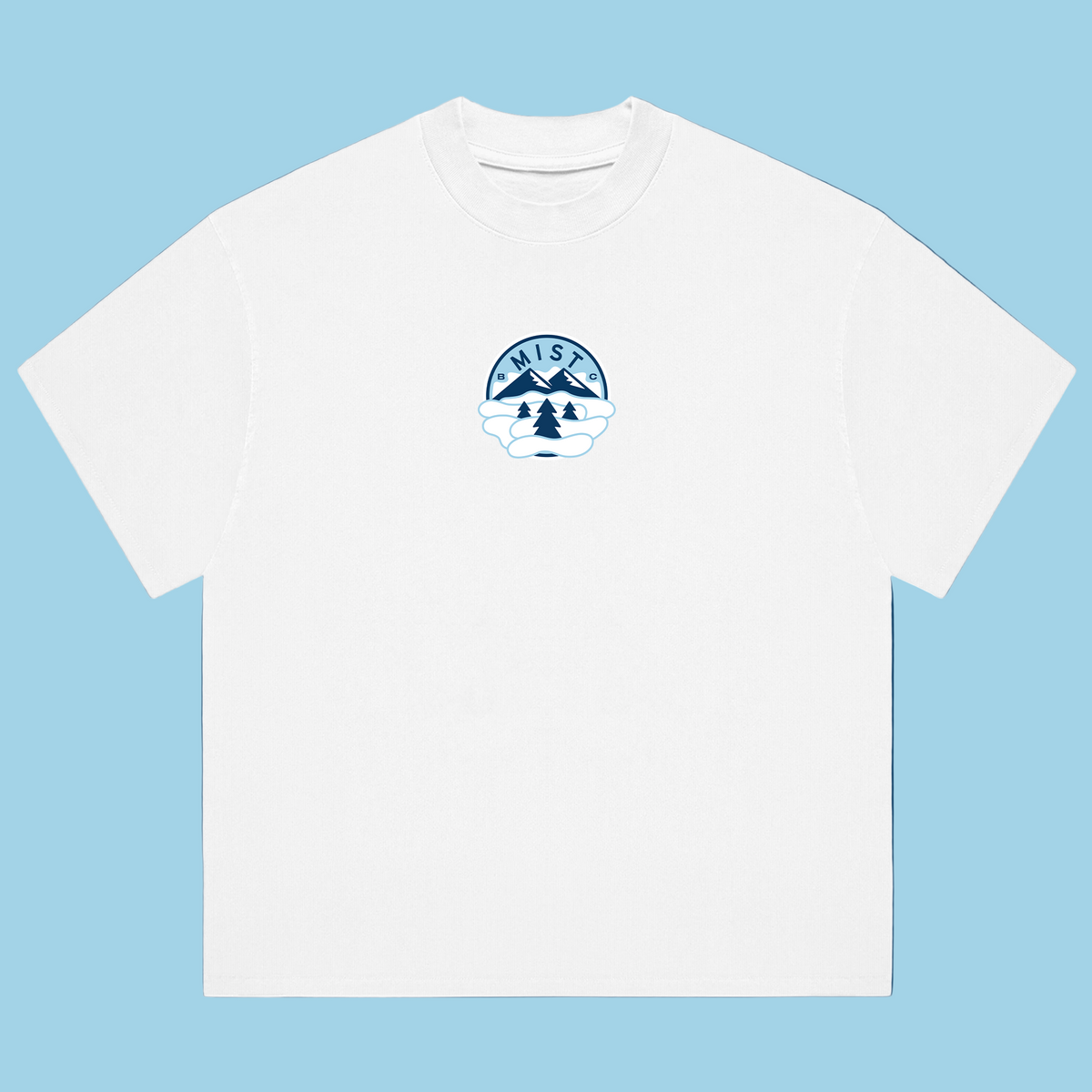Mist Basketball Club T-Shirt - White