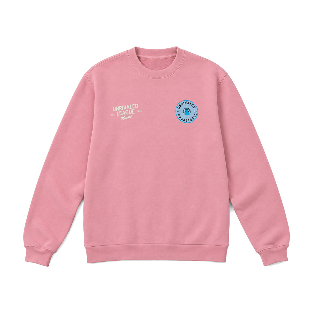Future is Unrivaled - Crewneck - Washed Pink