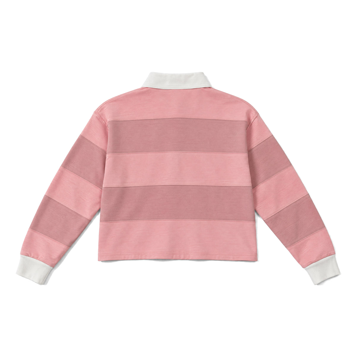 Future is Unrivaled - Cropped Rugby Polo - Pink