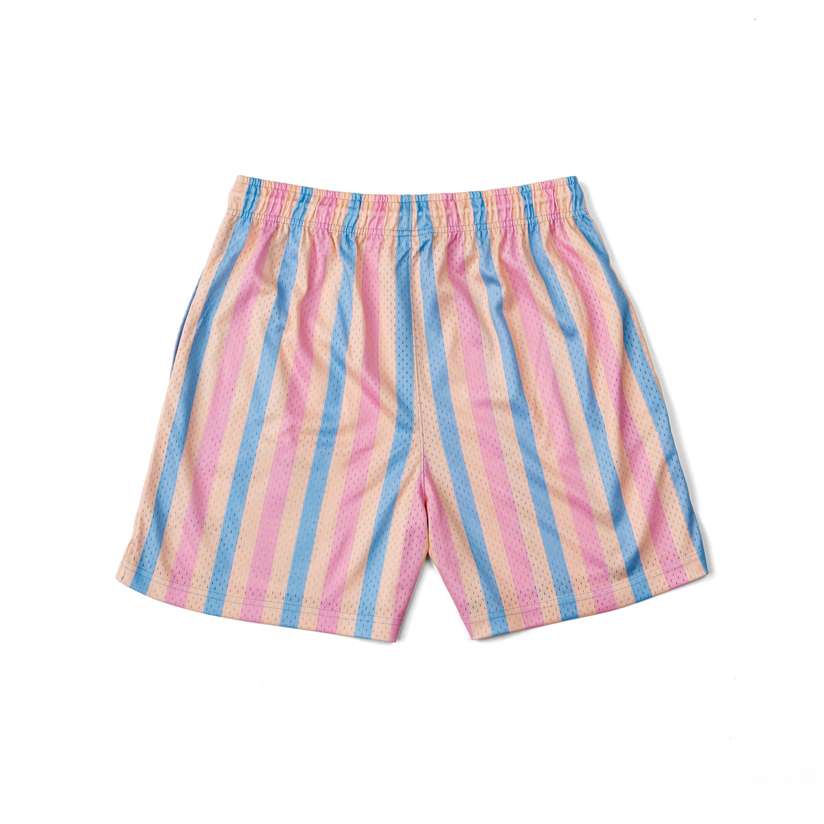 Future is Unrivaled - Women's Mesh Shorts - Pink Stripe