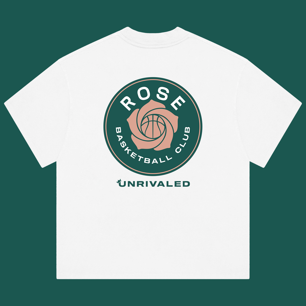 Rose Basketball Club T-Shirt - White