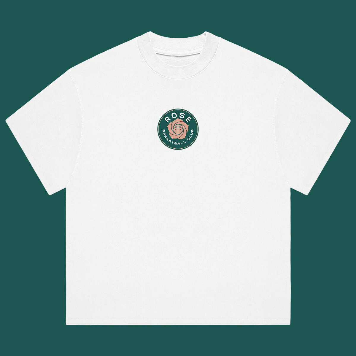 Rose Basketball Club T-Shirt - White